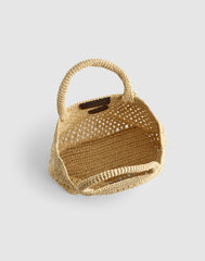 The Straw Mini Tote NATURAL