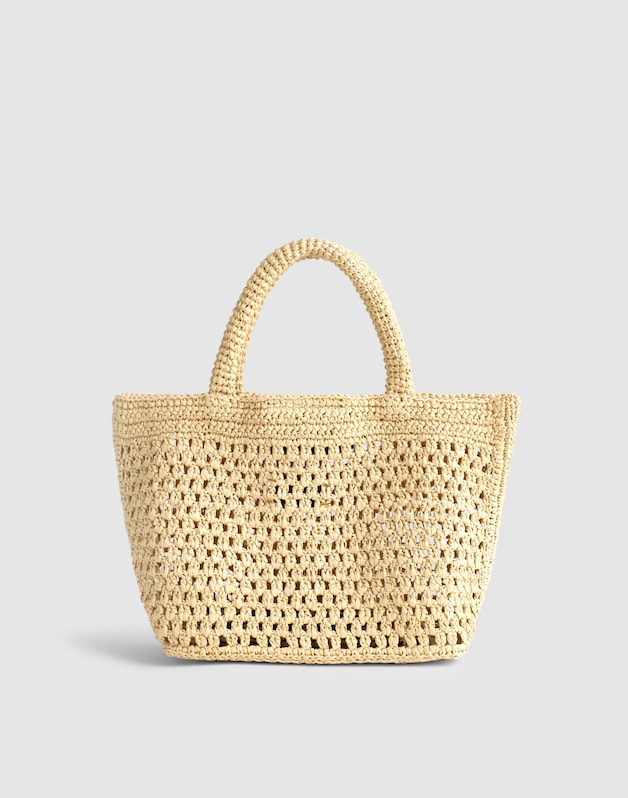 The Straw Mini Tote NATURAL