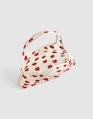 Floral-Embroidered Mini Shopper Bag FLORAL MULTI