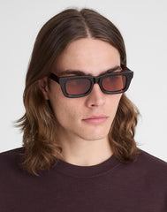The Bowery Sunglasses BLACK TORT MULTI