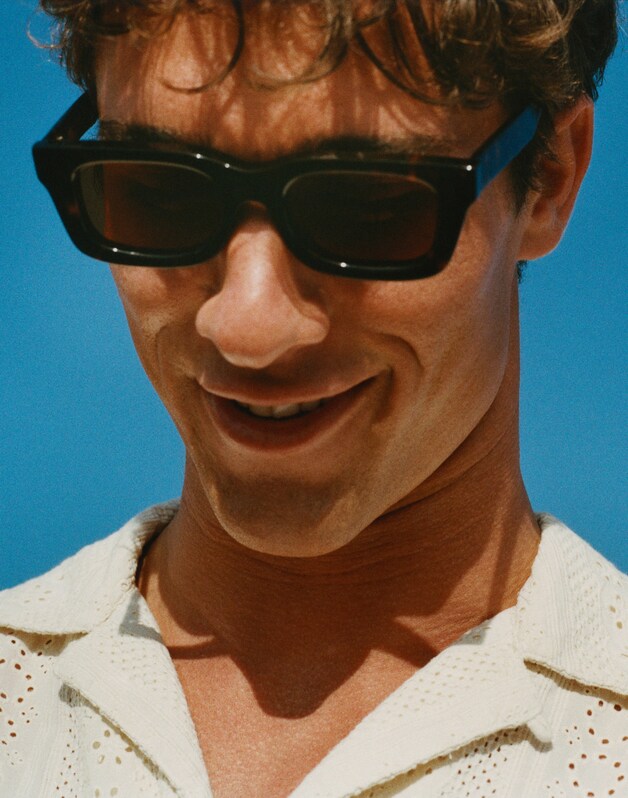 The Bowery Sunglasses BLACK TORT MULTI