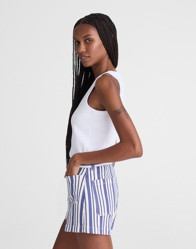 The Emmy Short WATERFALL STRIPE