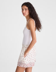 Pull-On Shorts in Poplin VINTAGE IVORY
