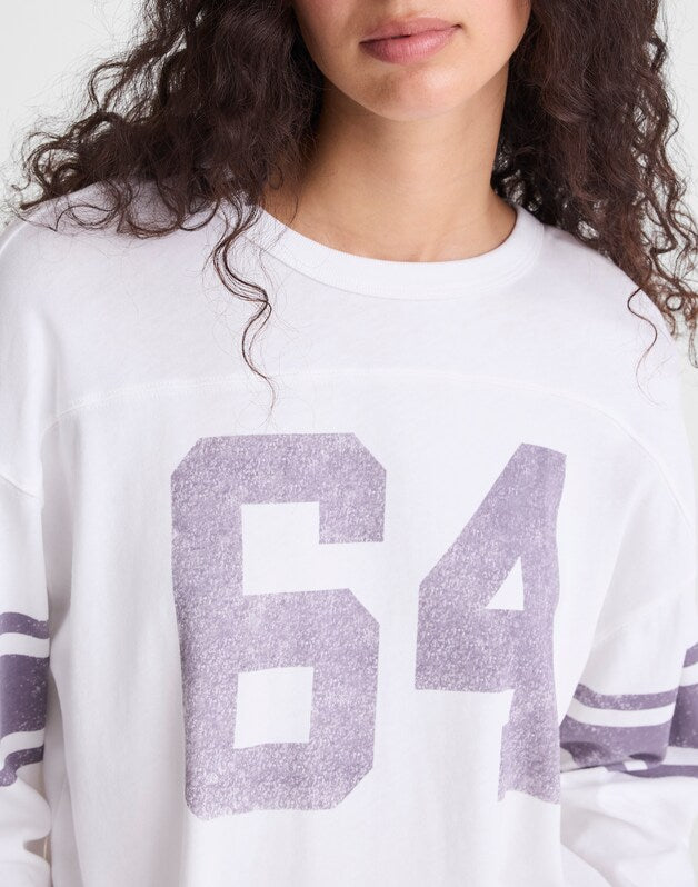 The Relaxed Crewneck Tee SIXTY FOUR GRAPHIC
