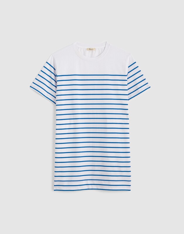 Crewneck Mini T-Shirt Dress RETRO BLUE