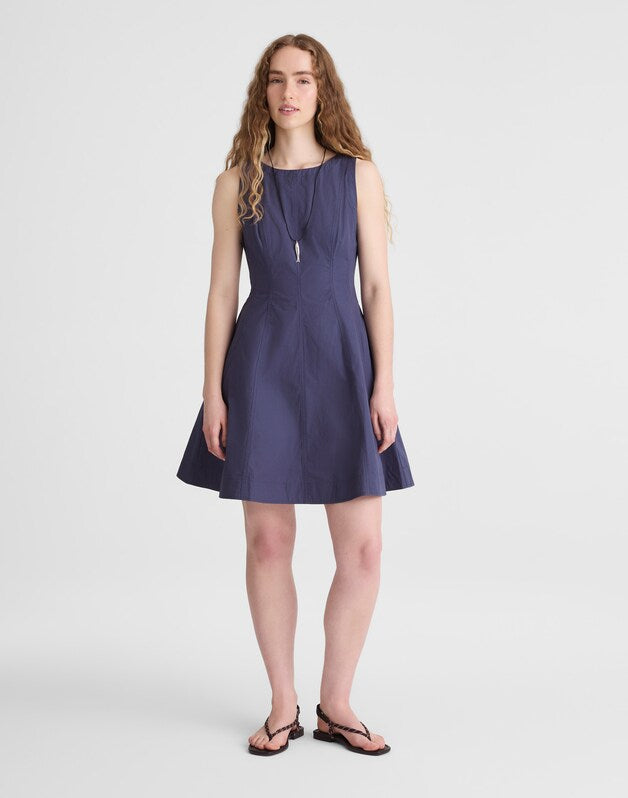 The Rylee Mini Dress PETROL NAVY