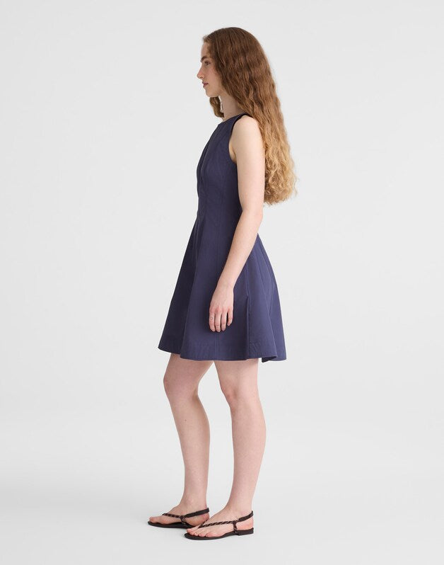 The Rylee Mini Dress PETROL NAVY