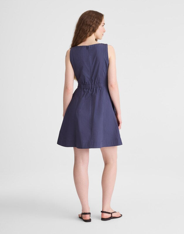 The Rylee Mini Dress PETROL NAVY