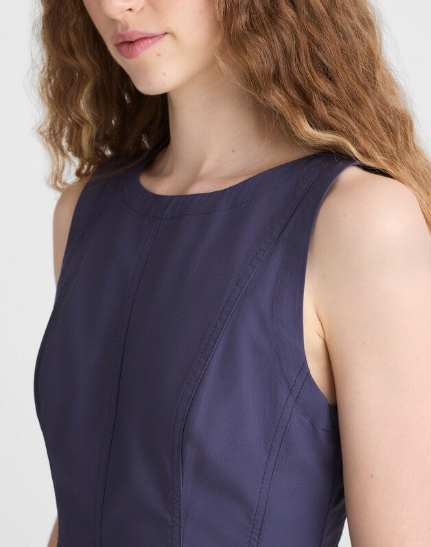 The Rylee Mini Dress PETROL NAVY