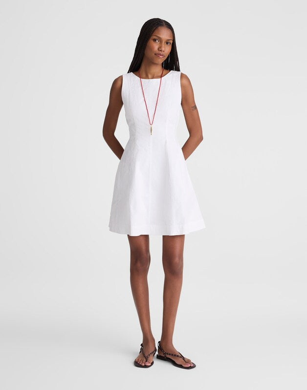 The Rylee Mini Dress WHITE