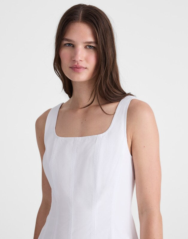 The Rylee Midi Dress WHITE