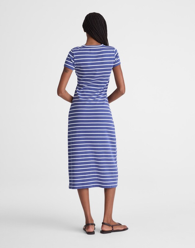 The '90s Crewneck Maxi T-Shirt Dress COOL NAVY
