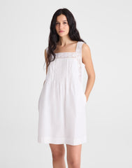The Sophie Mini Dress WHITE