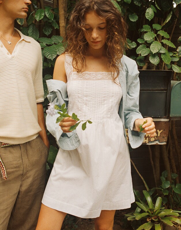 The Sophie Mini Dress WHITE