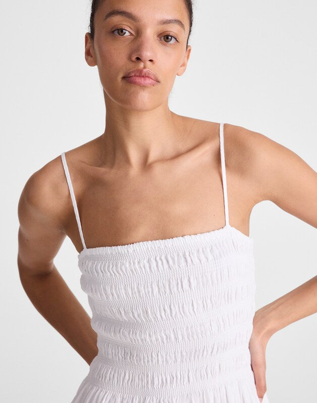 The Peyton Midi Dress WHITE