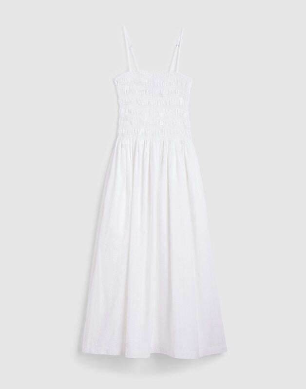 The Peyton Midi Dress WHITE