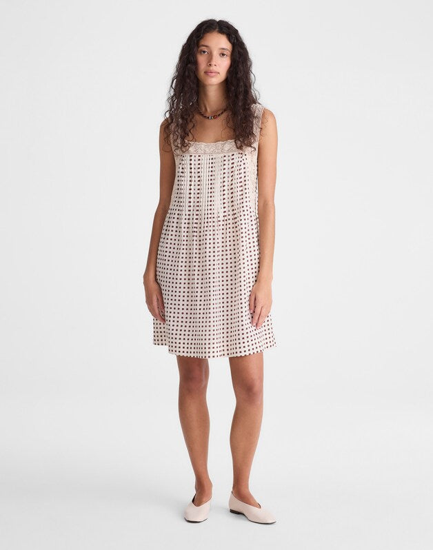 The Sophie Mini Dress VINTAGE IVORY