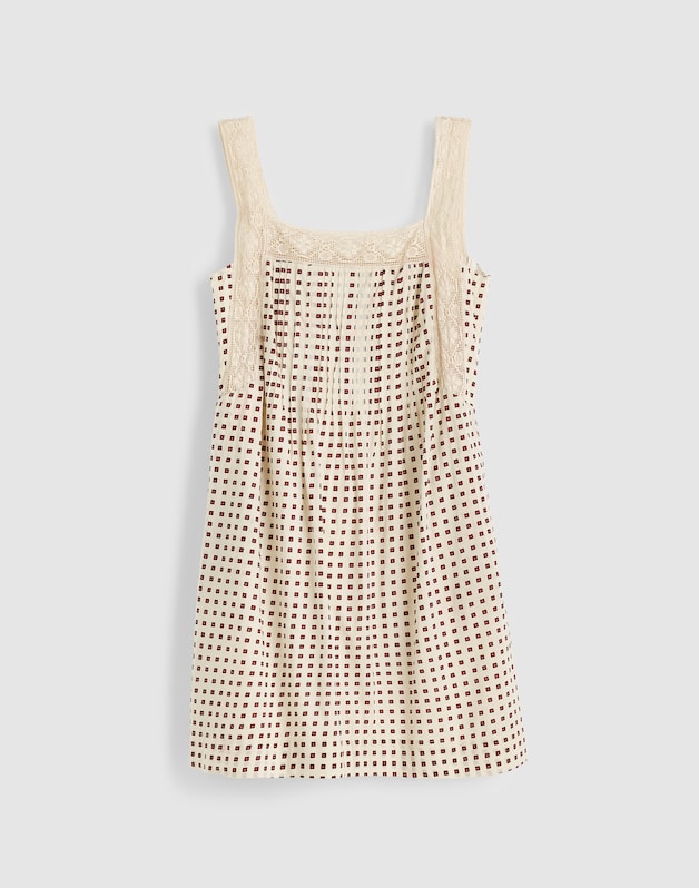 The Sophie Mini Dress VINTAGE IVORY