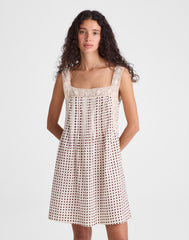 The Sophie Mini Dress VINTAGE IVORY