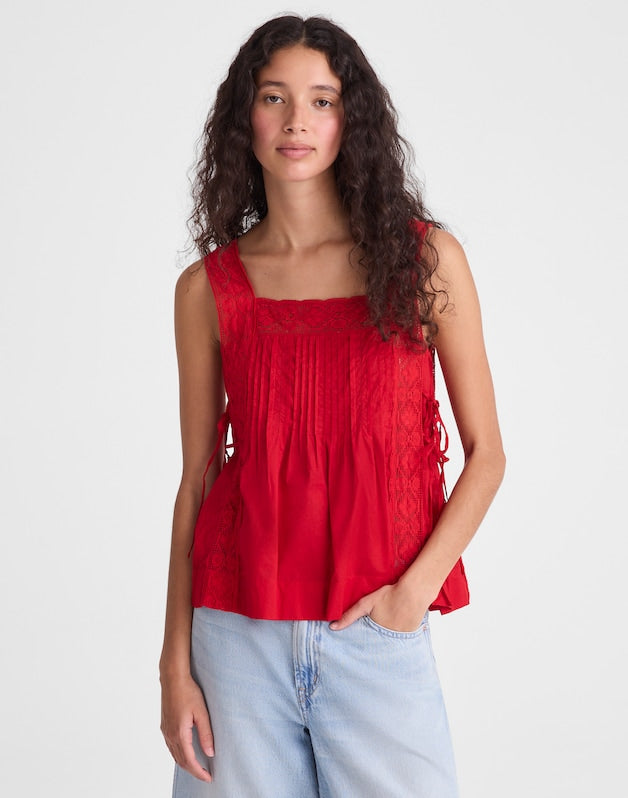 The Sophie Top VARSITY RED