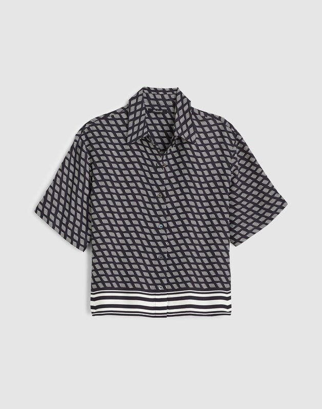 Patch-Pocket Boxy Shirt CLASSIC NAVY