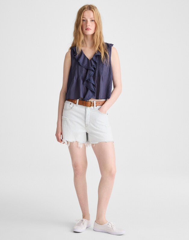 The Blaire Sleeveless Top PETROL NAVY