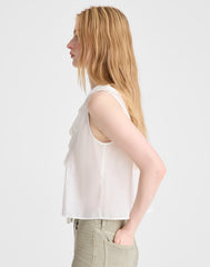 The Blaire Sleeveless Top WHITE