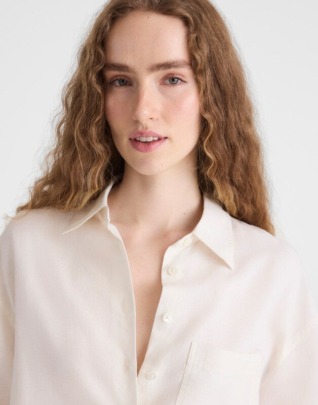The Easy Shirt IVORY LINEN