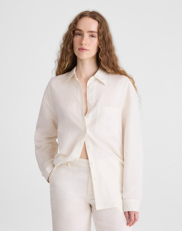 The Easy Shirt IVORY LINEN