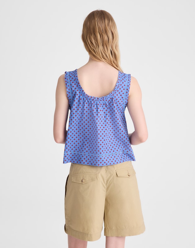 The Leah Top CALM BLUE