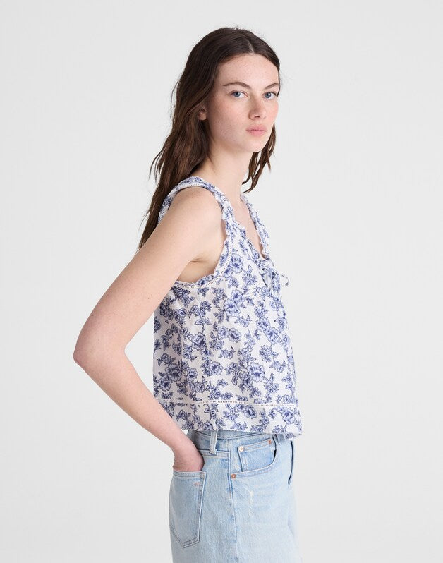 The Leah Top SKY BLUE
