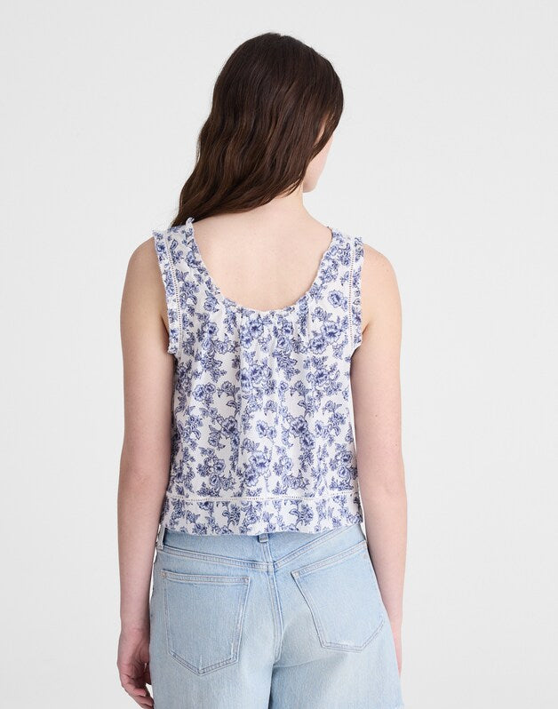 The Leah Top SKY BLUE