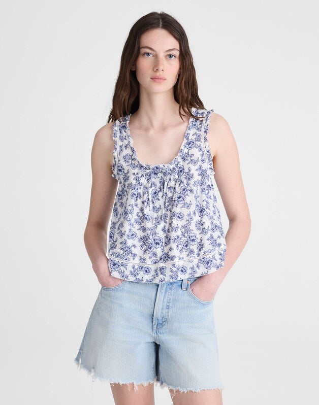 The Leah Top SKY BLUE