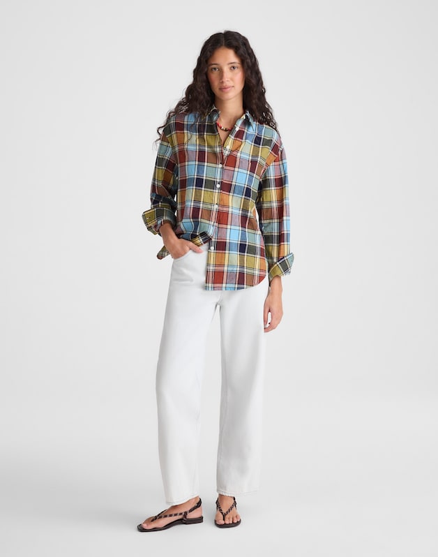 The Easy Shirt in Madras Plaid MULTI PLAID