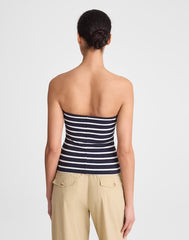Knit Tube Top NAVY