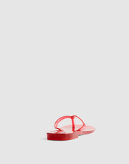 Madewell x Melissa Jelly Thong Sandal CHERRY
