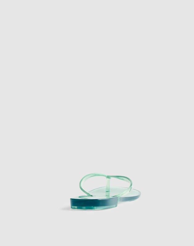 Madewell x Melissa Jelly Thong Sandal KIWI