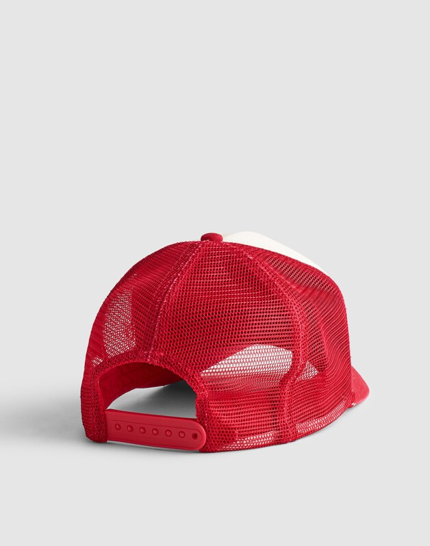 Graphic Trucker Hat VARSITY RED