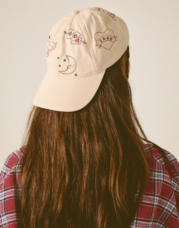 Embroidered Baseball Hat CANVAS
