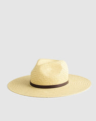 Handwoven Straw Hat GOLDEN KHAKI
