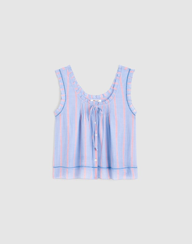 The Leah Top CALM BLUE
