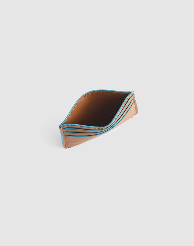 Curved Card Case GOLDEN TAN
