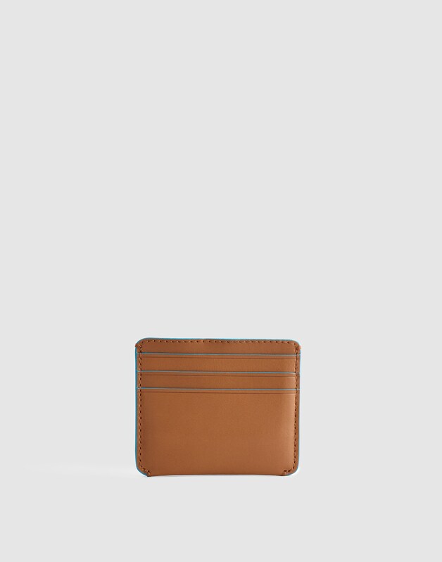 Curved Card Case GOLDEN TAN