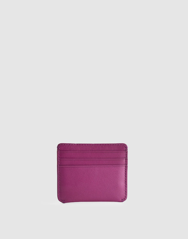 Curved Card Case RIPE PLUM