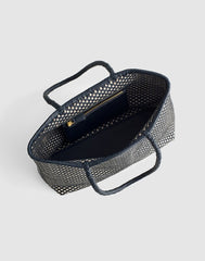 The Signature Woven Tote JUNIPER BERRY MULTI