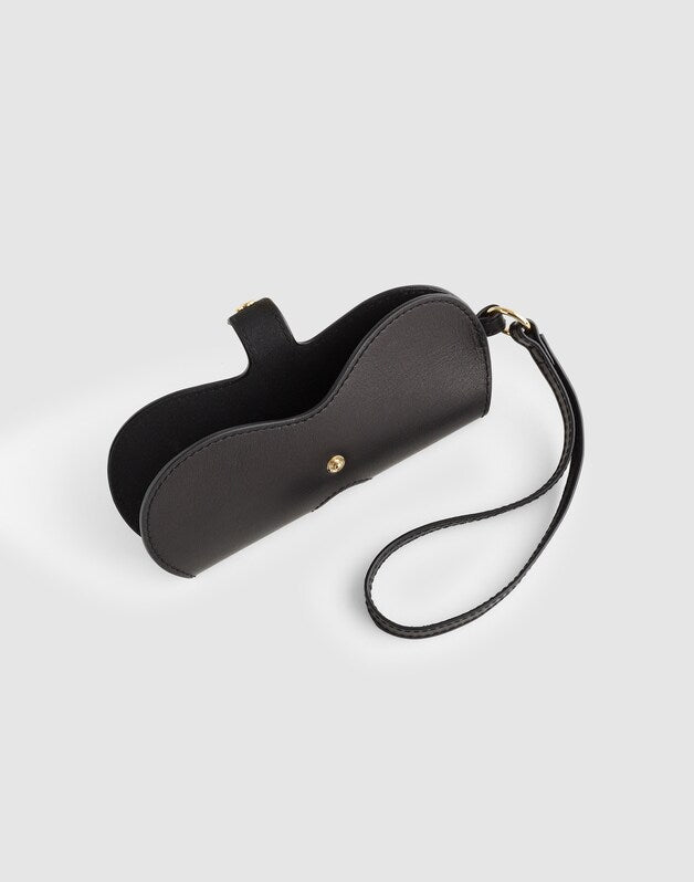 Sunglasses Case with Strap TRUE BLACK