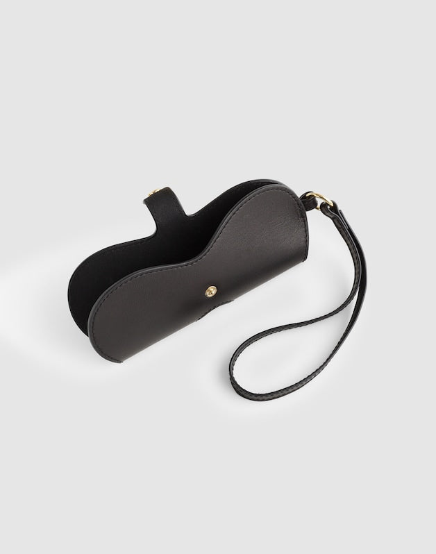 Sunglasses Case with Strap TRUE BLACK