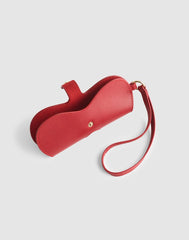 Sunglasses Case with Strap SCARLET