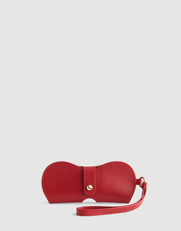 Sunglasses Case with Strap SCARLET