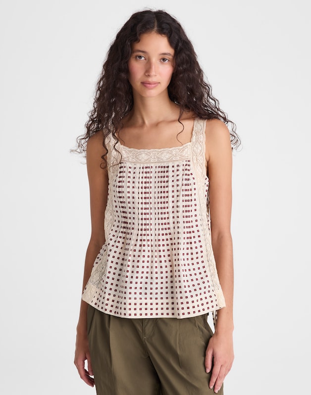 The Sophie Top VINTAGE IVORY